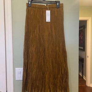 Eileen Fisher Mustard Maxi Skirt